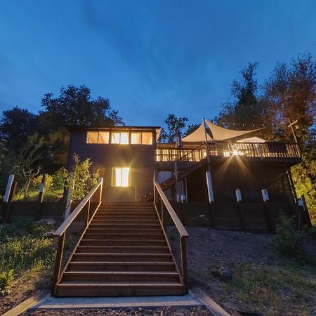 Rivers Breeze Relaxing Riverside Cabin With Private Suite Kayaks 헤즈버그 외부 사진